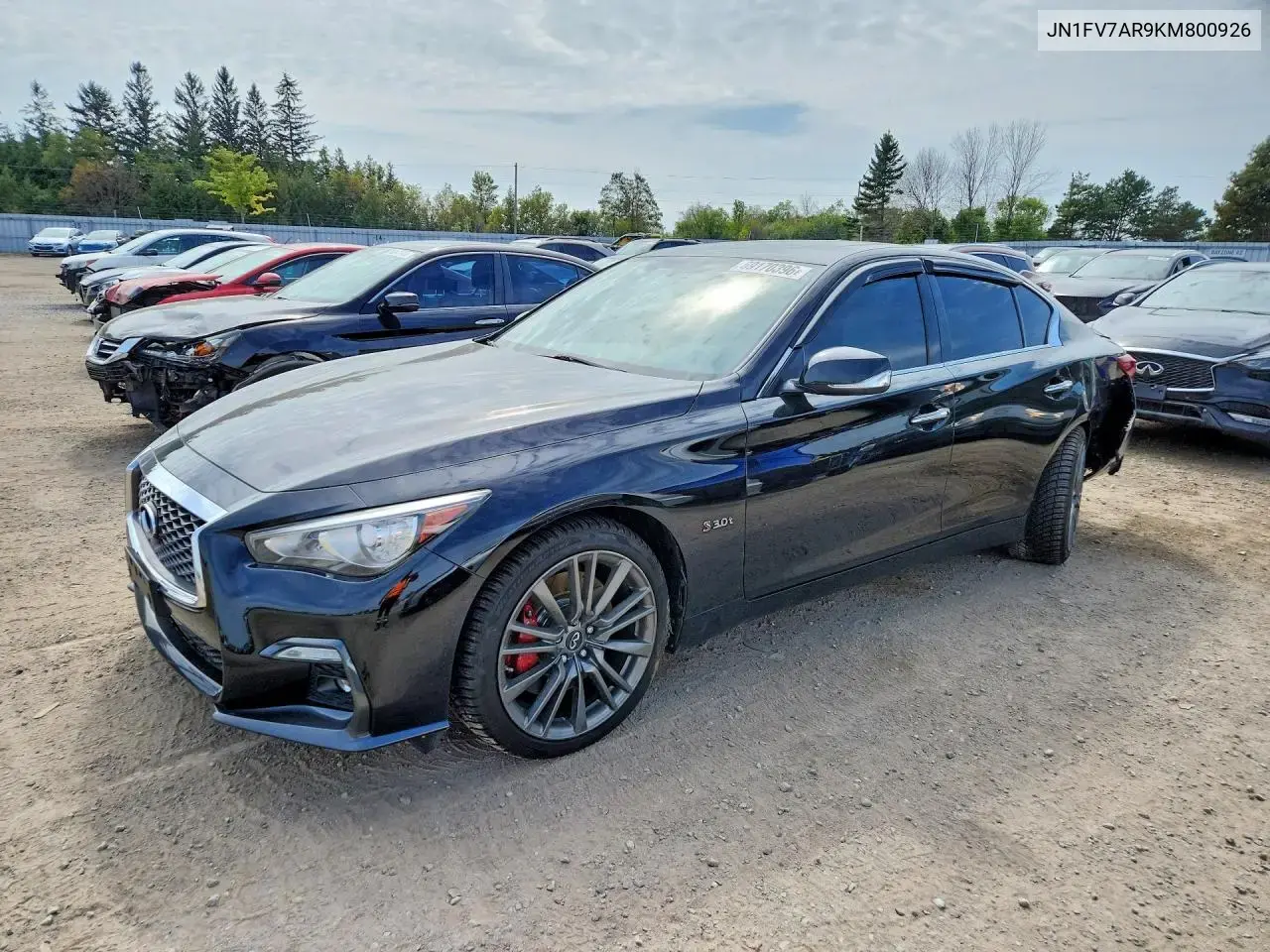 Infiniti Q50 Red Sport 400 2019