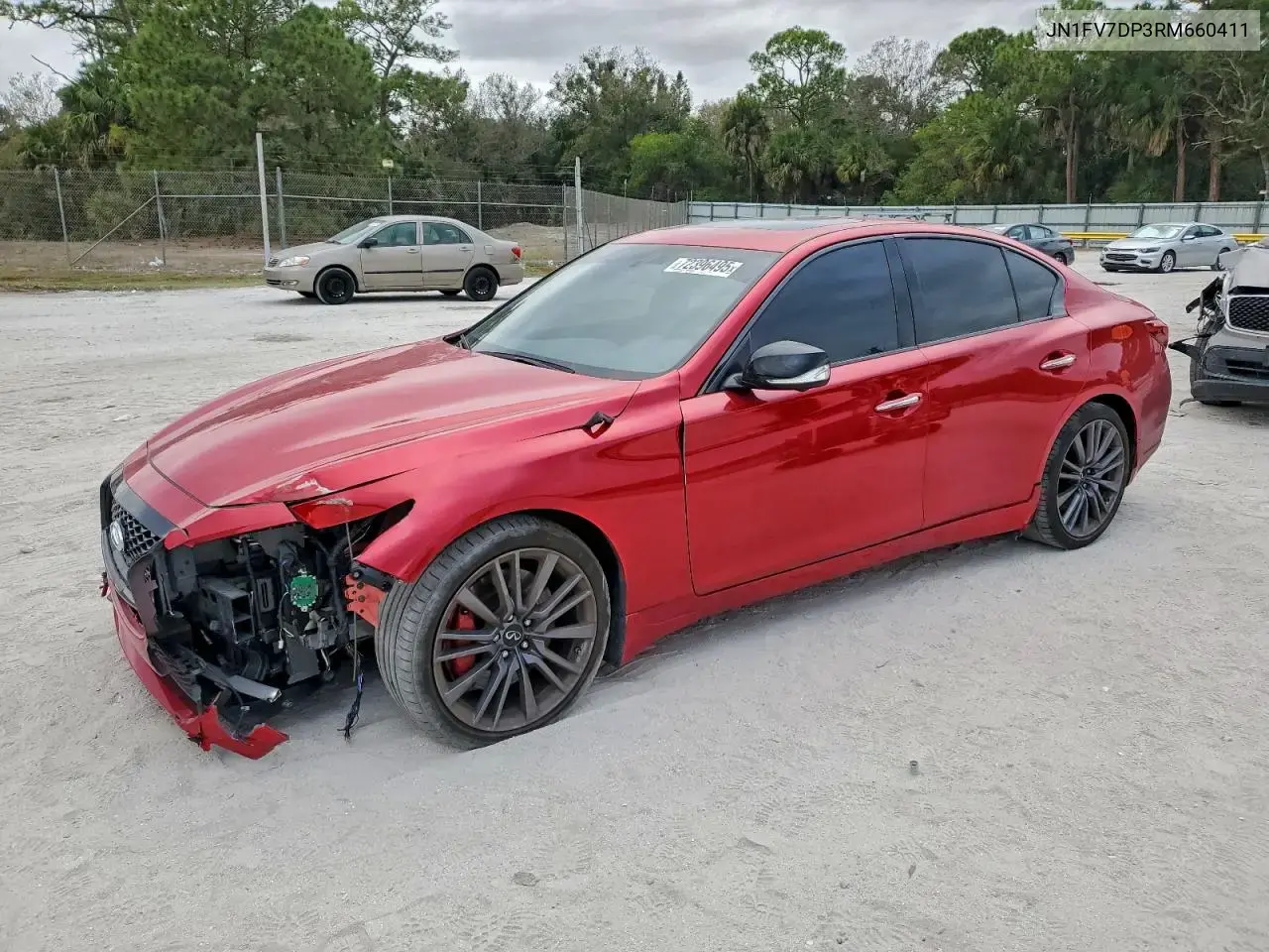 Infiniti Q50 Red Sport 400 2024