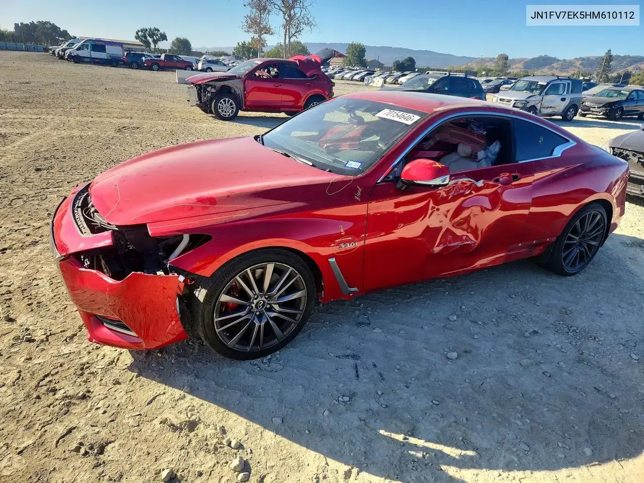 Infiniti Q60 Red Sport 400 2017