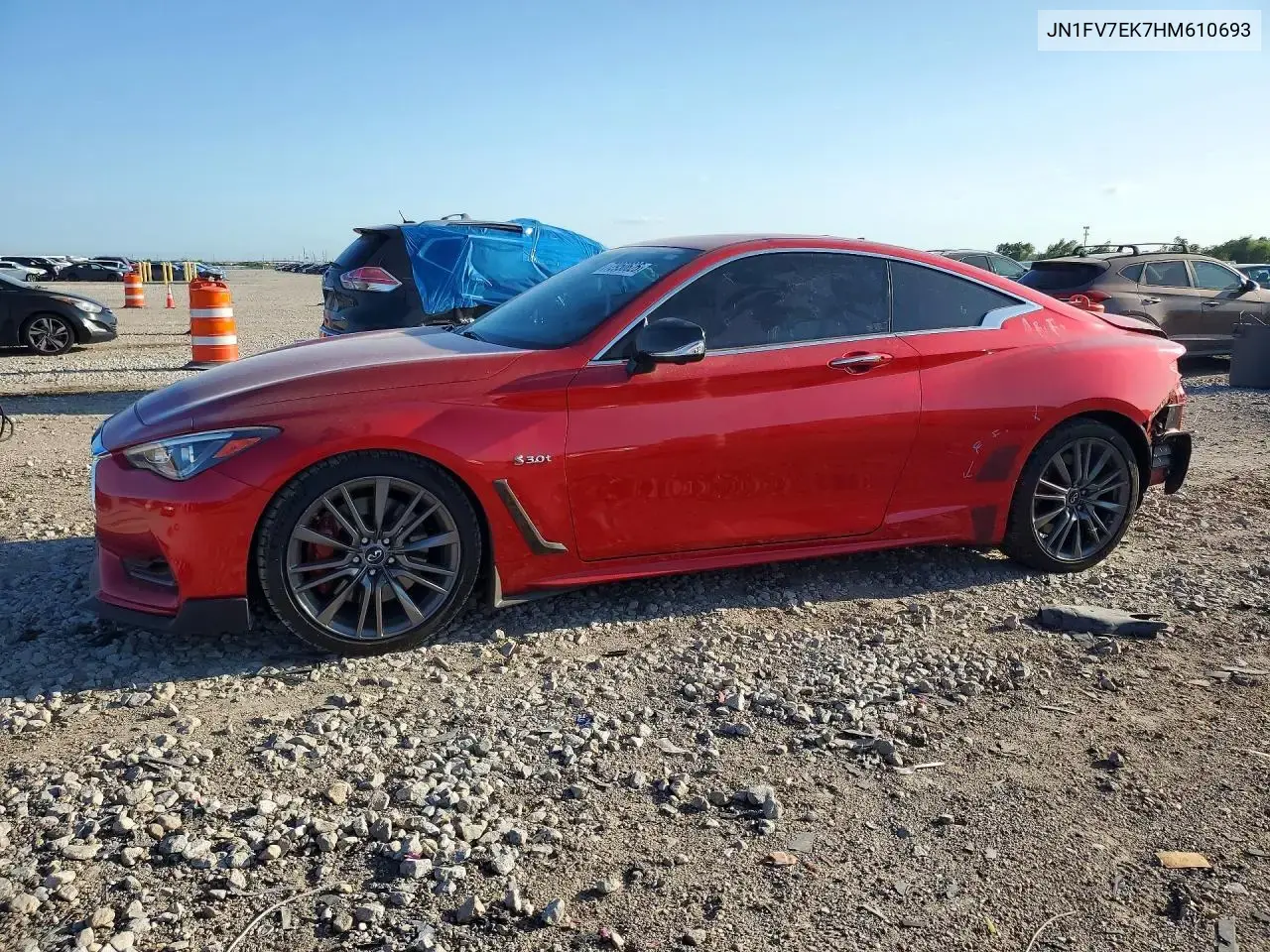 Infiniti Q60 Red Sport 400 2017
