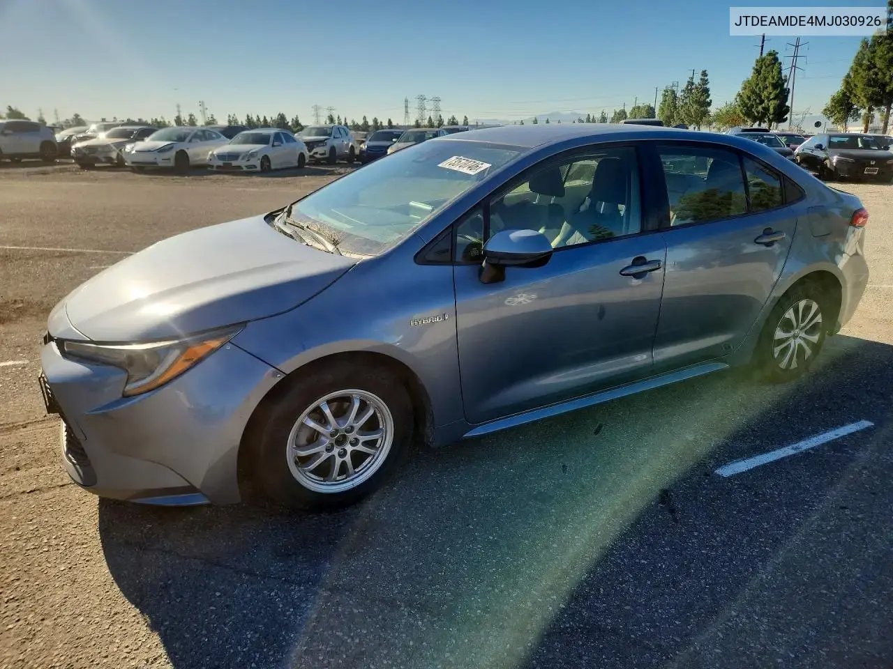 Toyota Corolla Le 2021