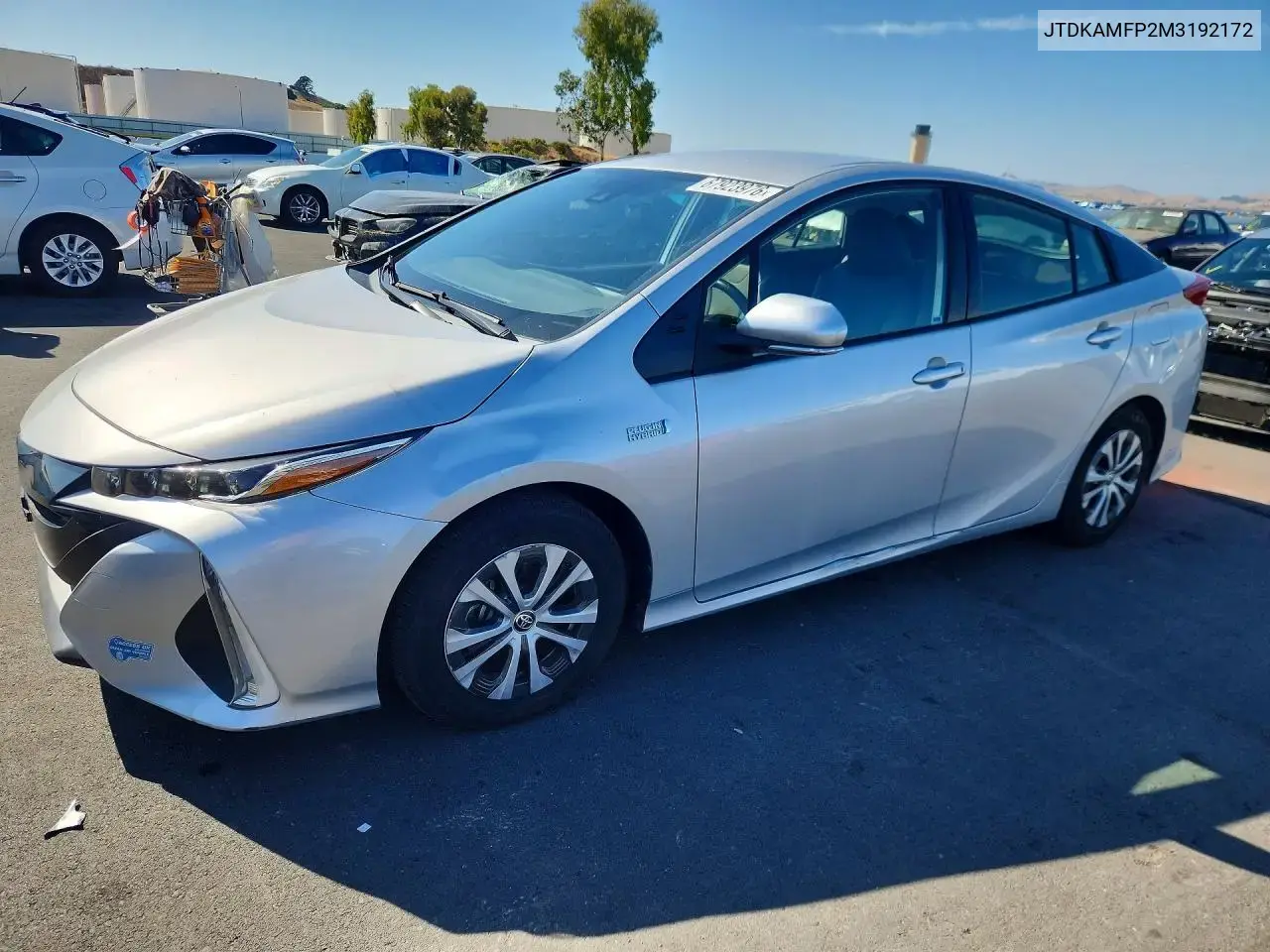 Toyota Prius Prime Xle 2021