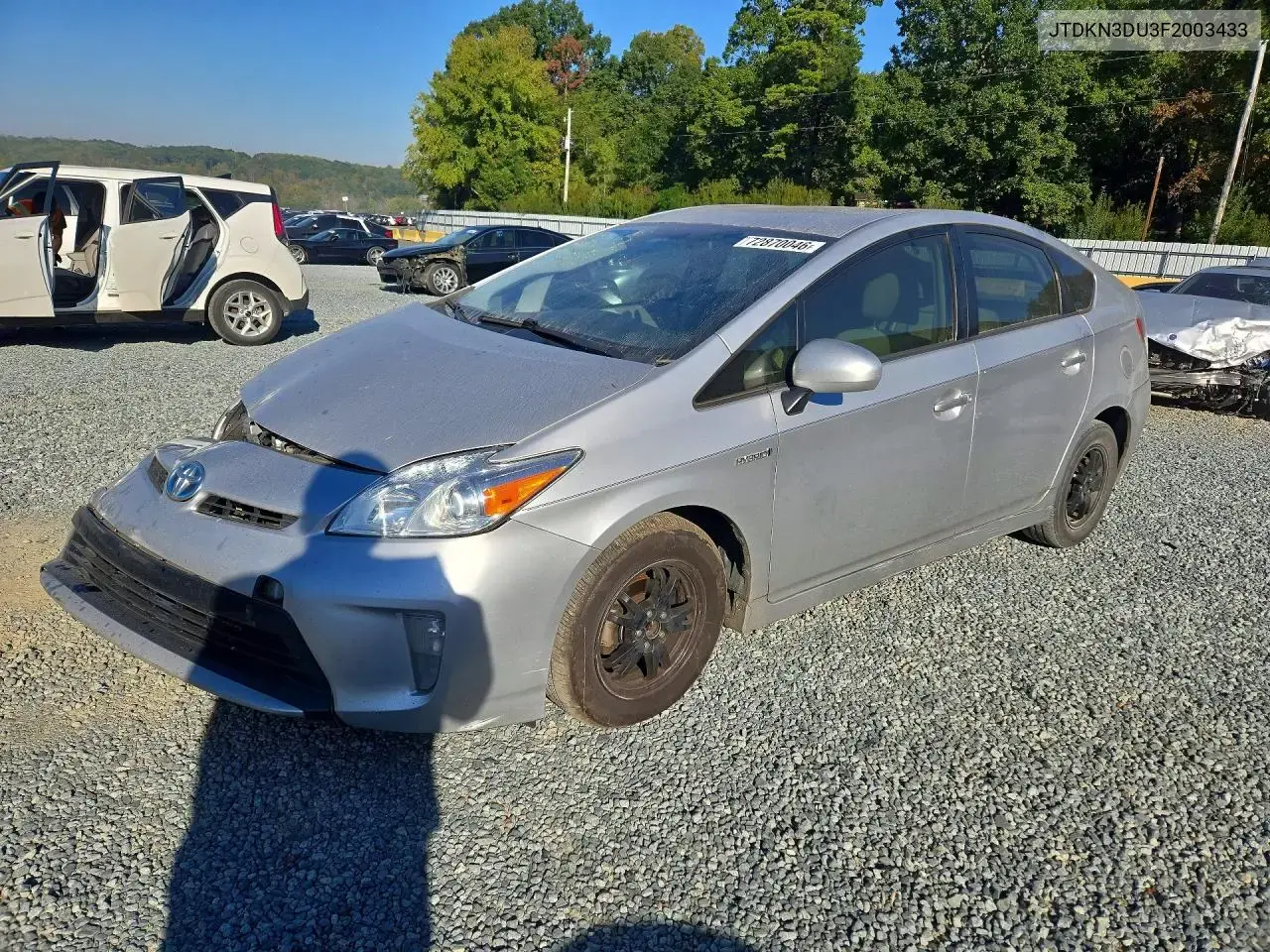 Toyota Prius Two 2015