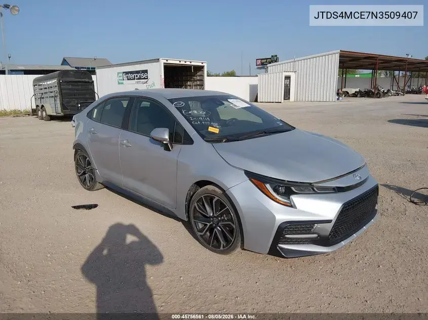Toyota Corolla Se 2022