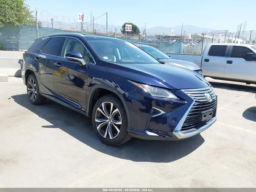 Lexus Rx 450Hl Premium 2018