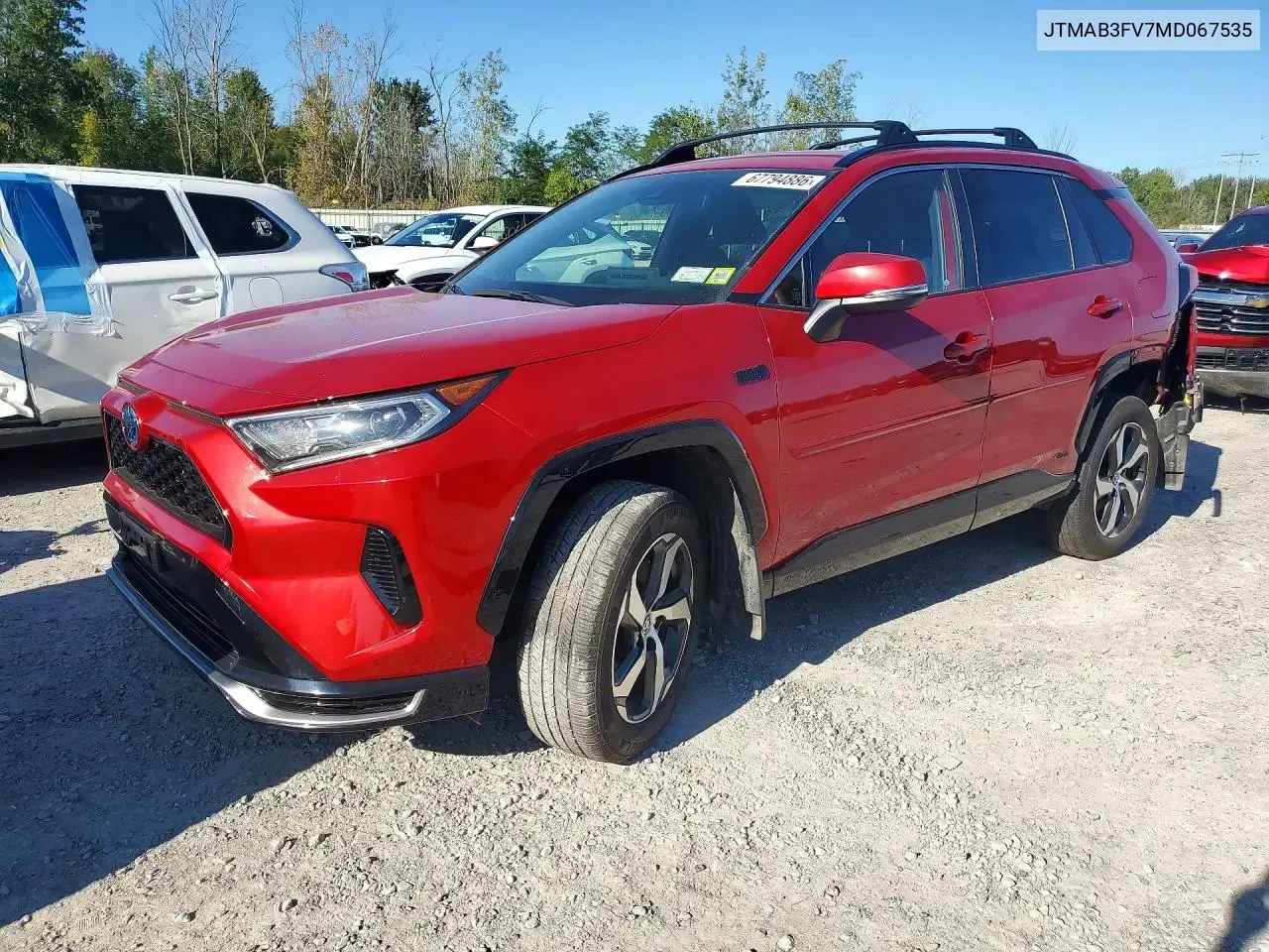 Toyota Rav4 Prime Se 2021