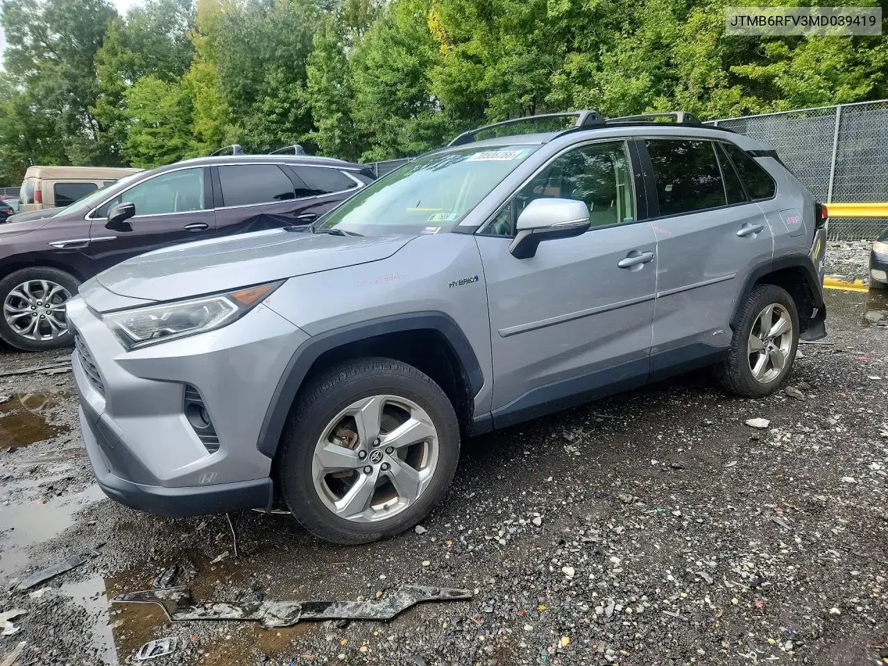 Toyota Rav4 Hybrid Xle Premium 2021