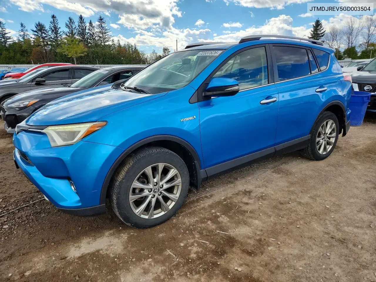 Toyota Rav4 Hv Limited 2016