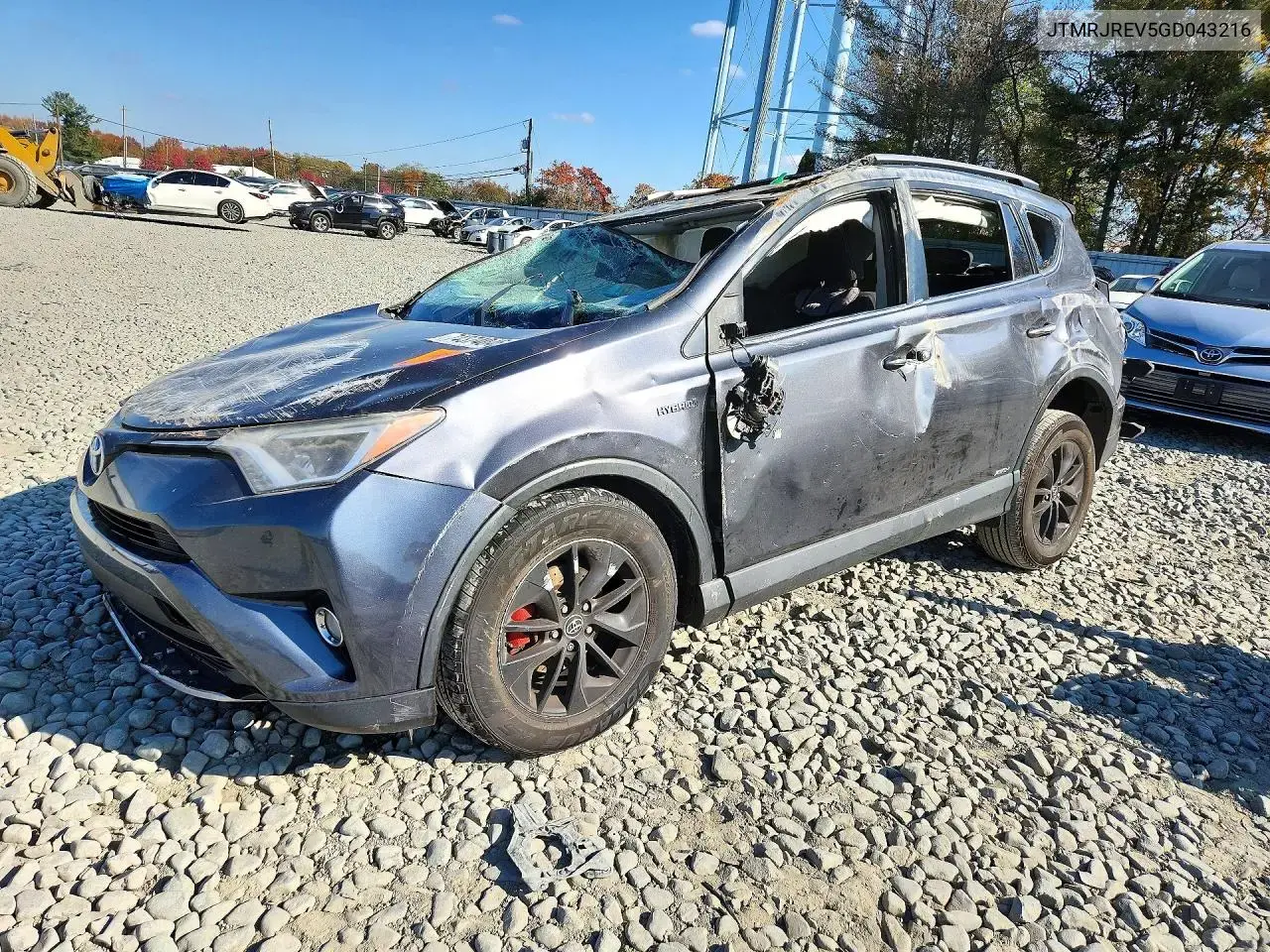 Toyota Rav4 Hv Xle 2016