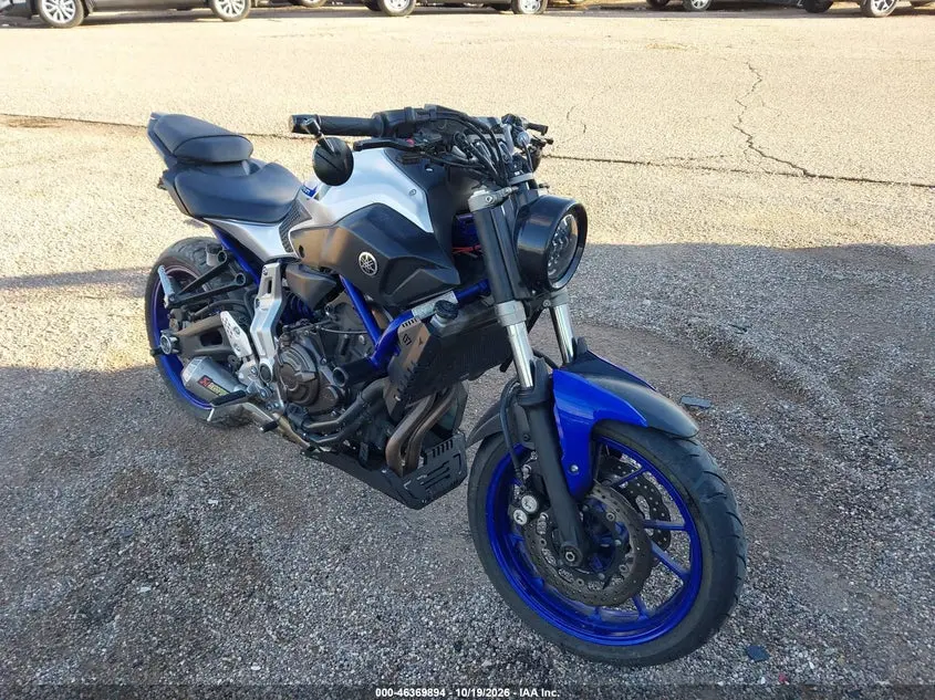 Yamaha Fz07 2016