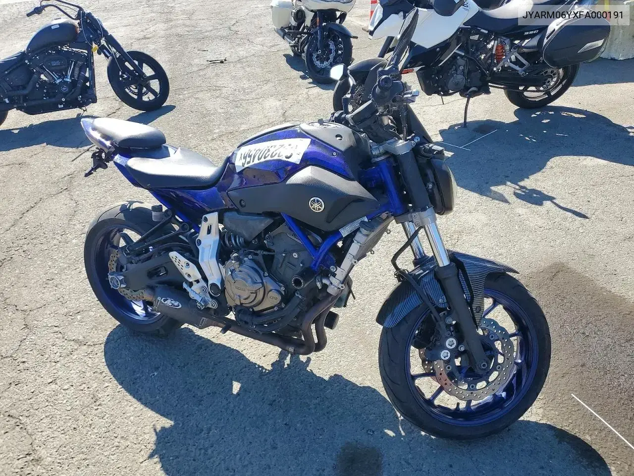 Yamaha Fz07 C 2015