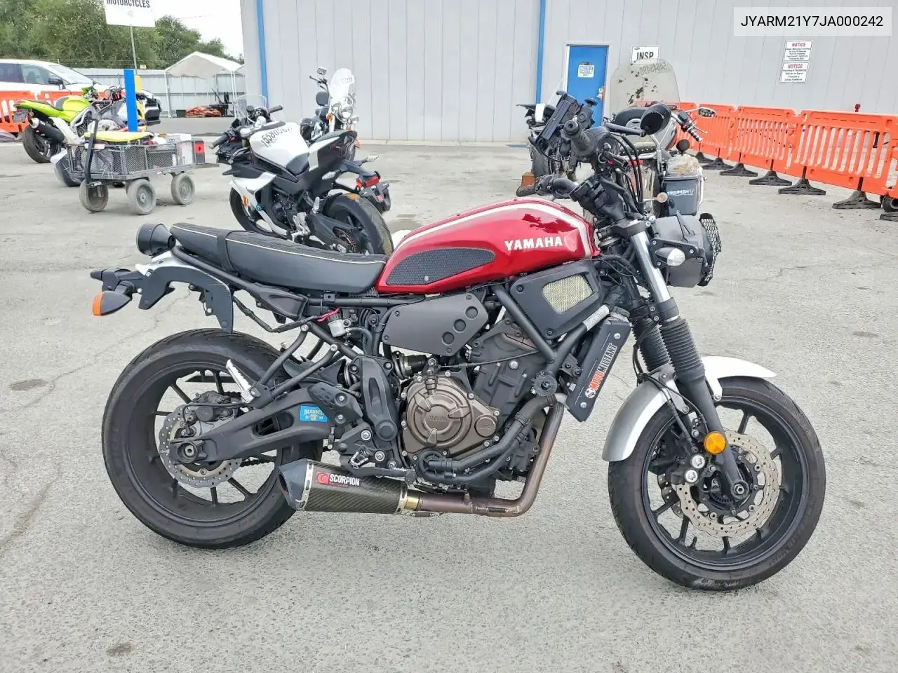 Yamaha Xsr700 C 2018