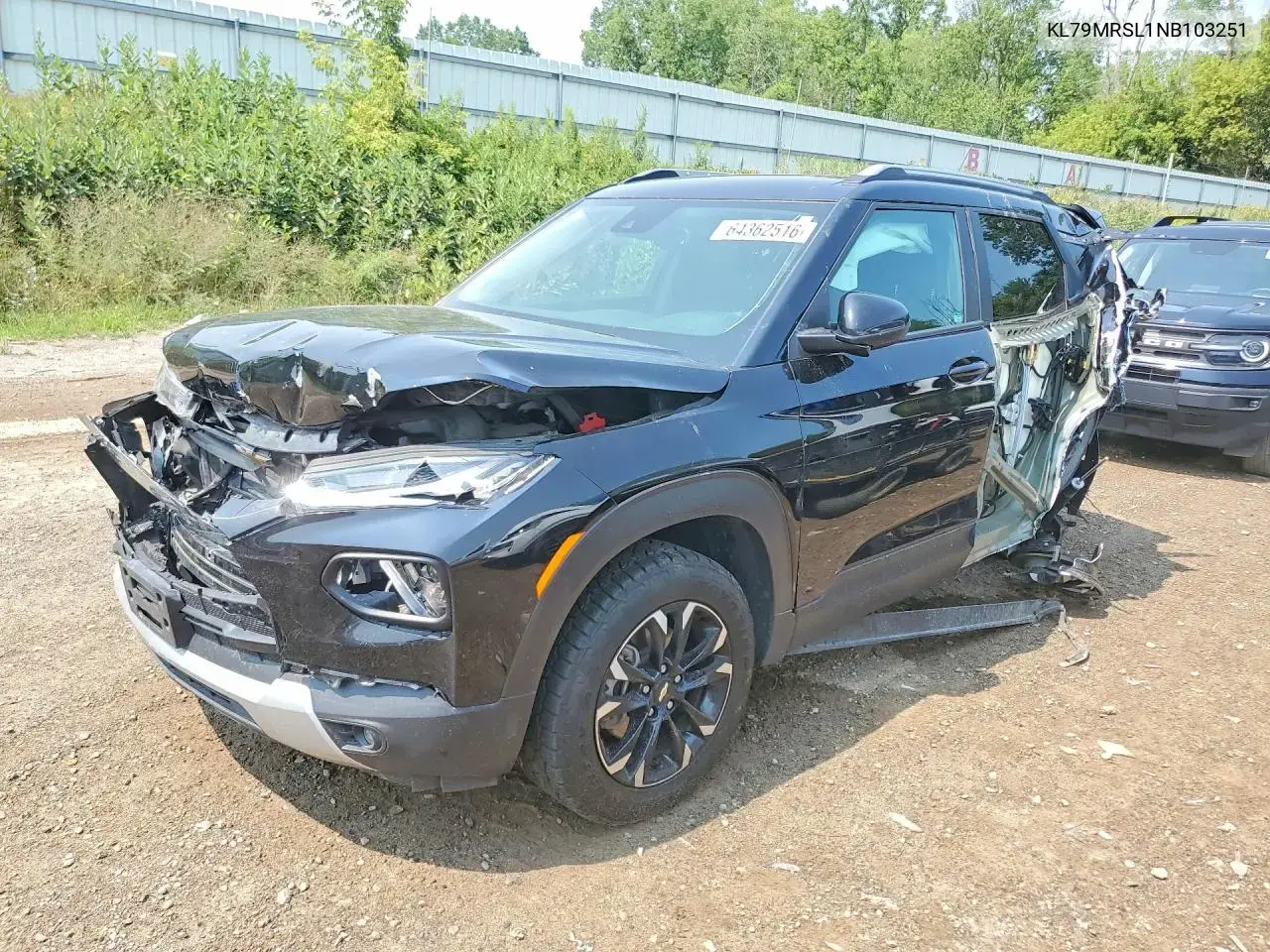 Chevrolet Trailblazer Lt 2022
