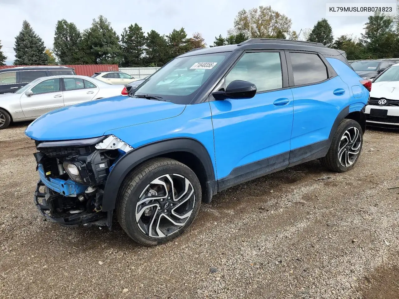 Chevrolet Trailblazer Rs 2024