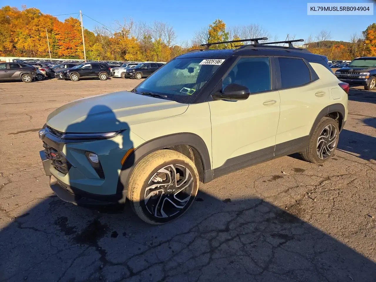 Chevrolet Trailblazer Rs 2024