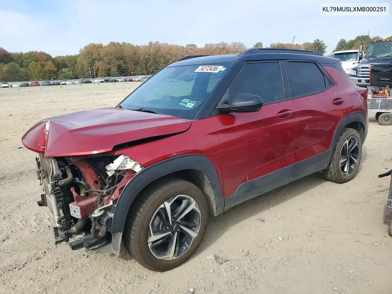 Chevrolet Trailblazer Rs 2021