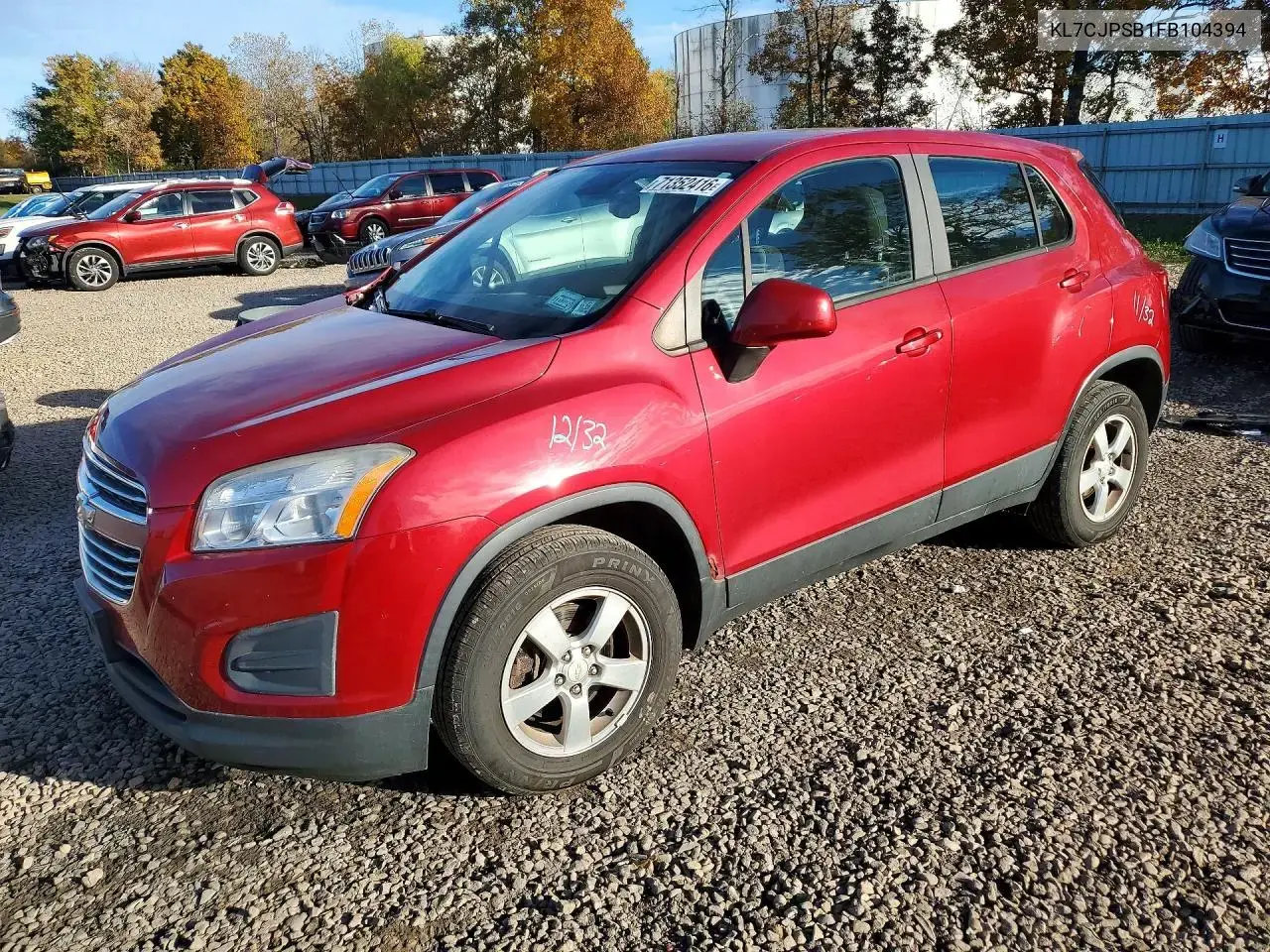 Chevrolet Trax 1Ls 2015