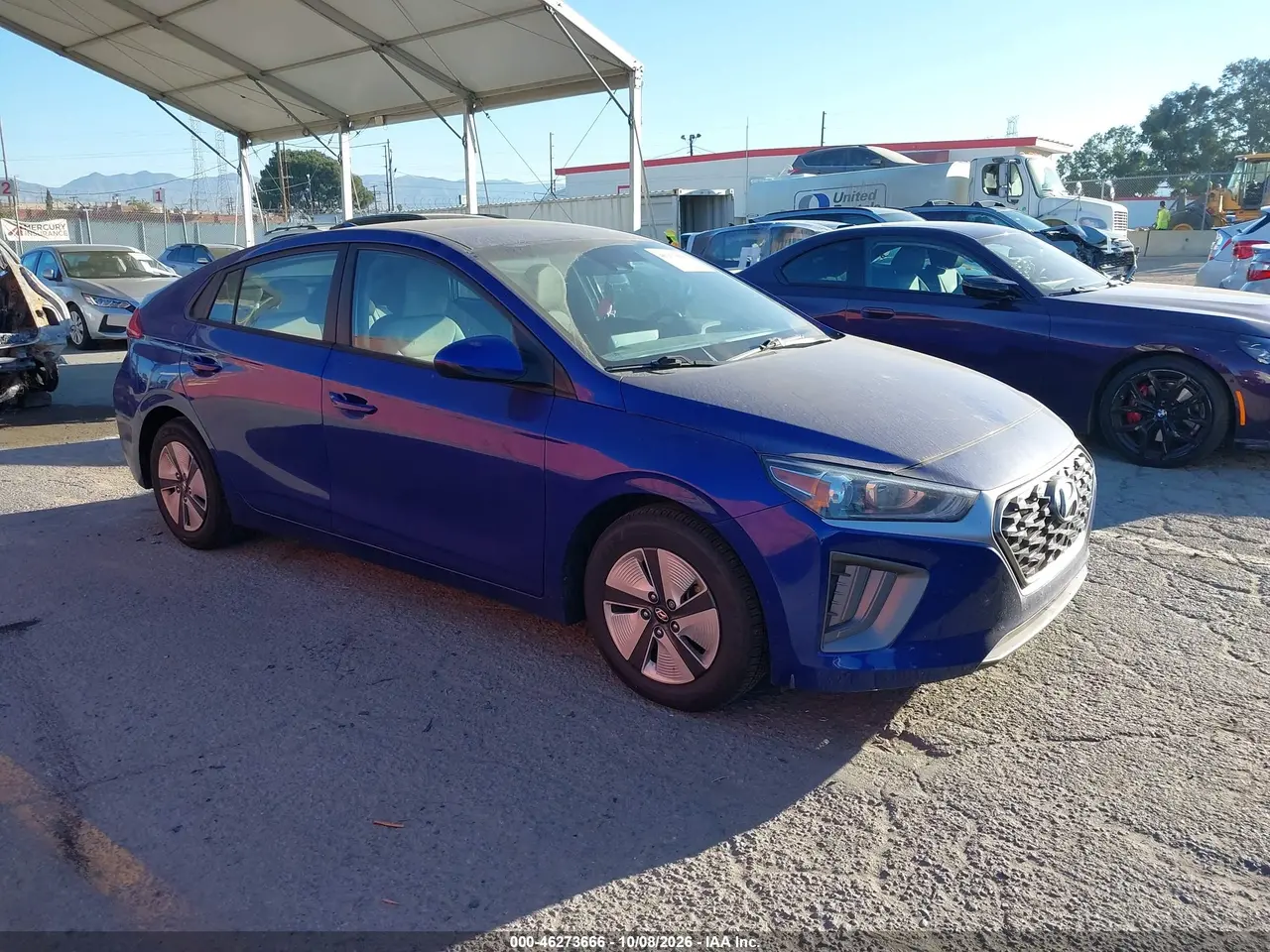 Hyundai Ioniq Hybrid Blue 2022