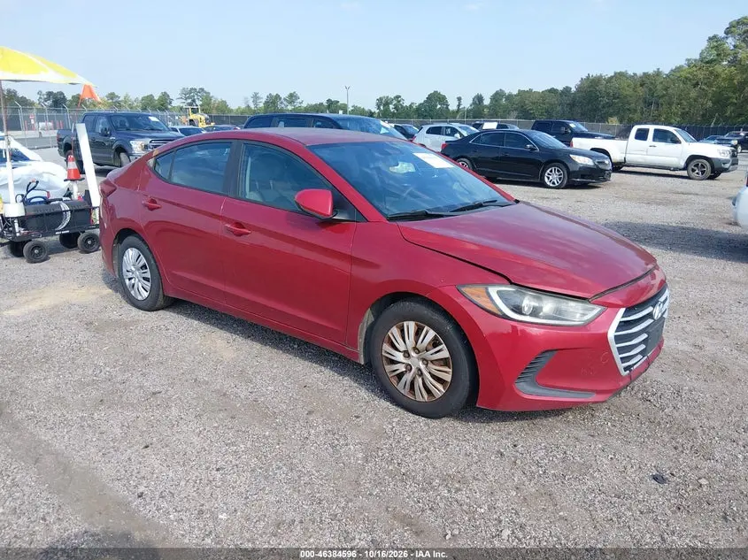 Hyundai Elantra Se 2017