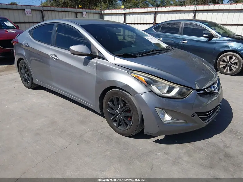 Hyundai Elantra Se 2015