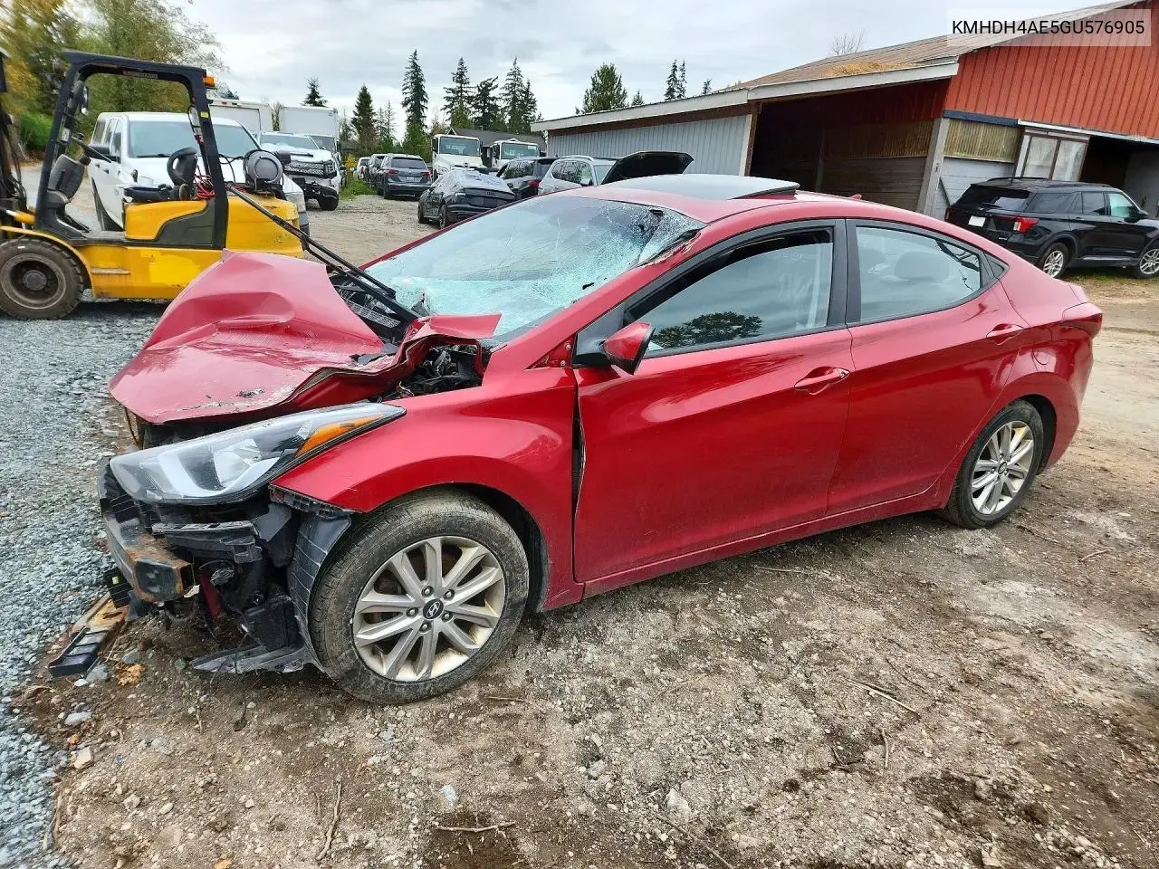 Hyundai Elantra Se 2016