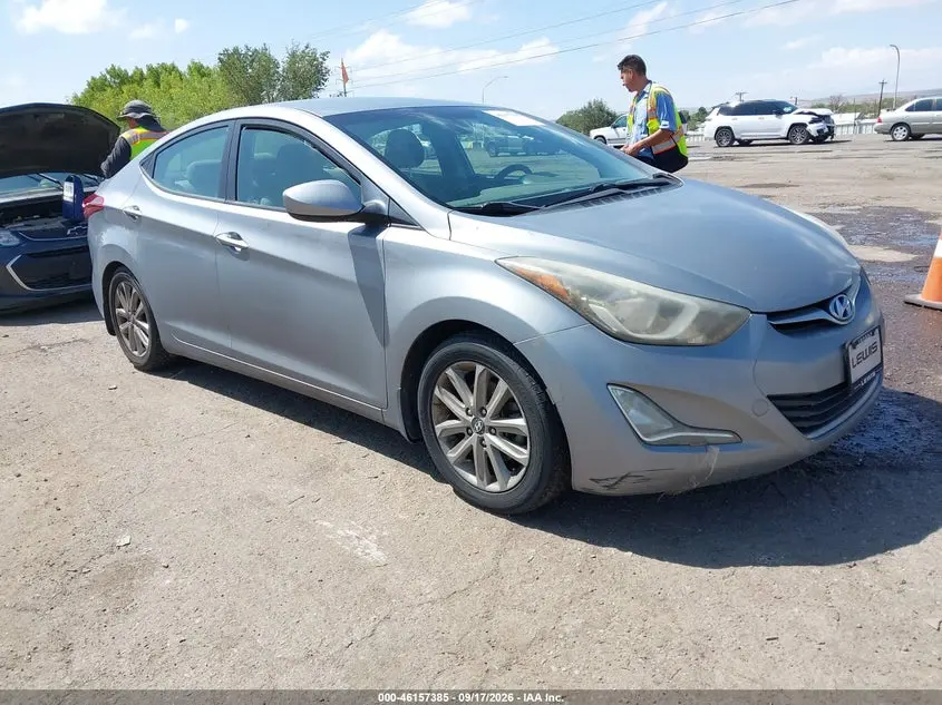 Hyundai Elantra Se 2015