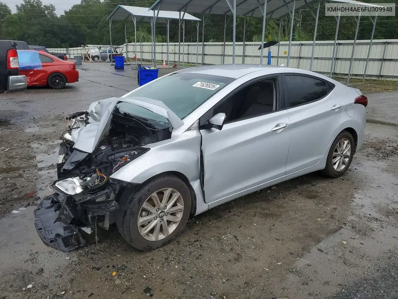 Hyundai Elantra Se 2015