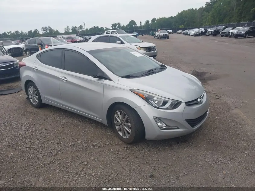 Hyundai Elantra Se 2015