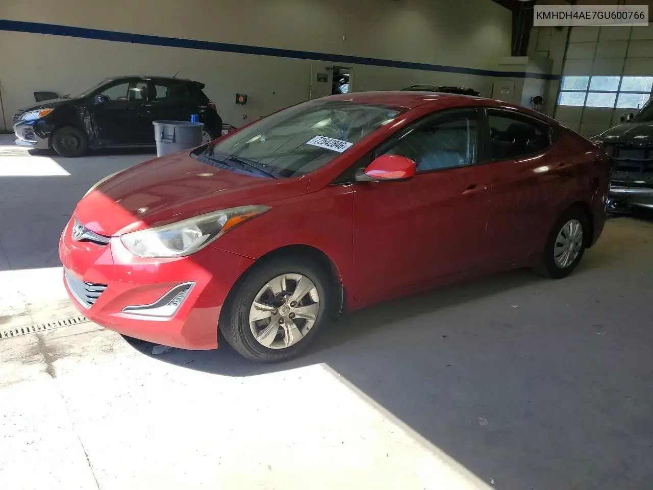 Hyundai Elantra Se 2016