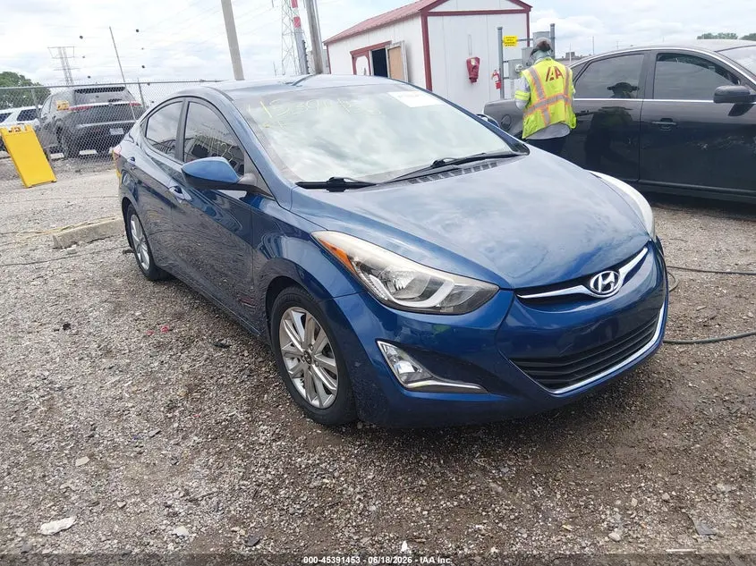 Hyundai Elantra Se 2016