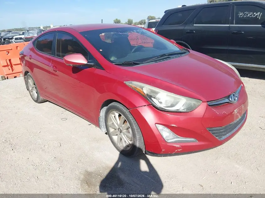 Hyundai Elantra Se 2016