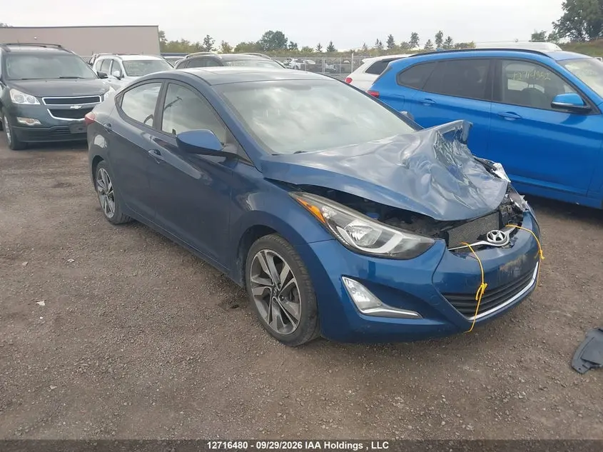 Hyundai Elantra Gls 2015