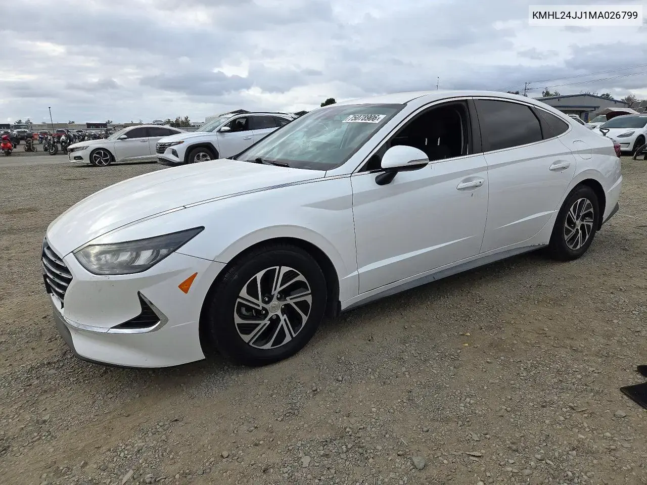 Hyundai Sonata Hybrid Blue 2021