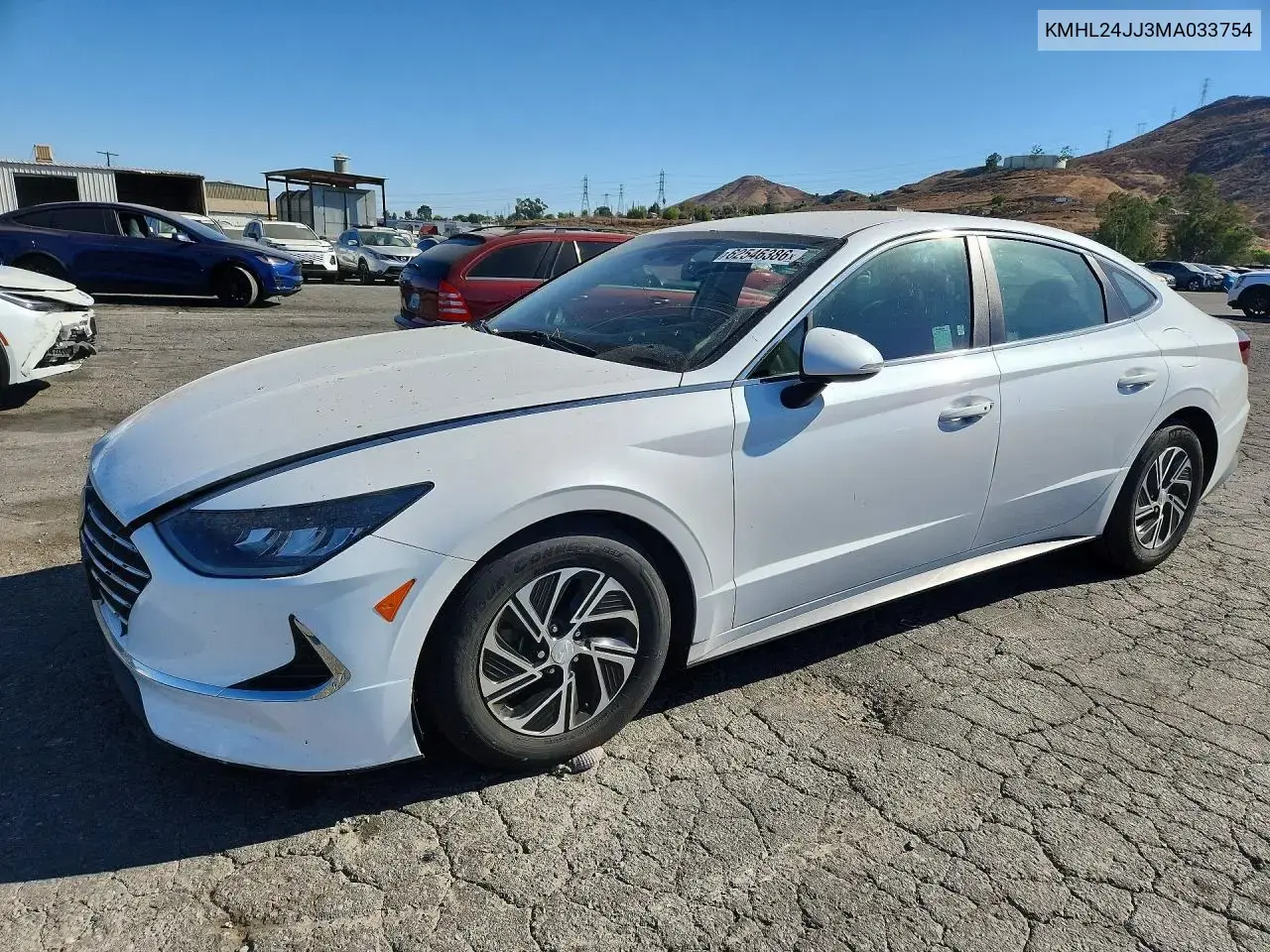 Hyundai Sonata Hybrid Blue 2021