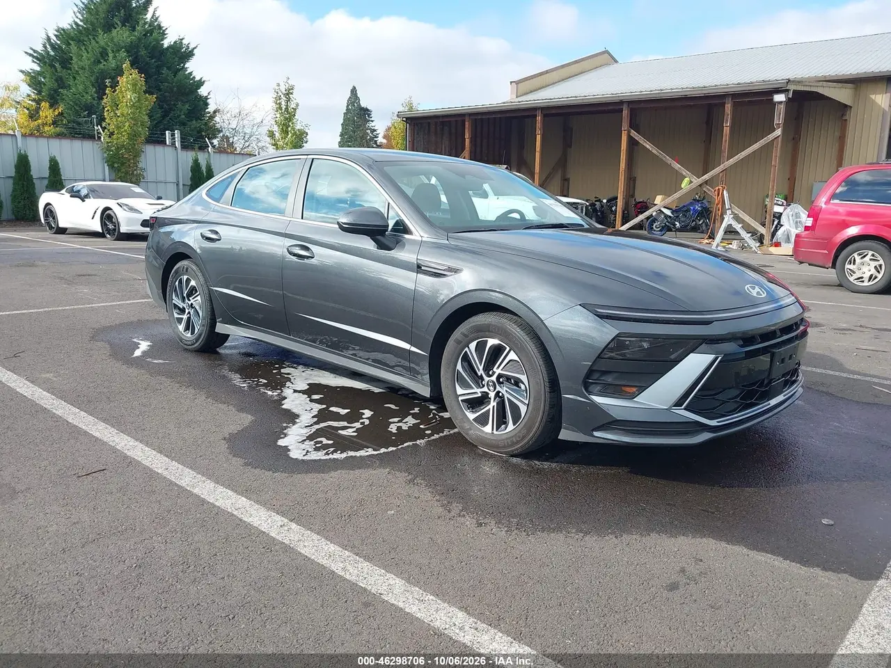 Hyundai Sonata Hybrid Blue 2026