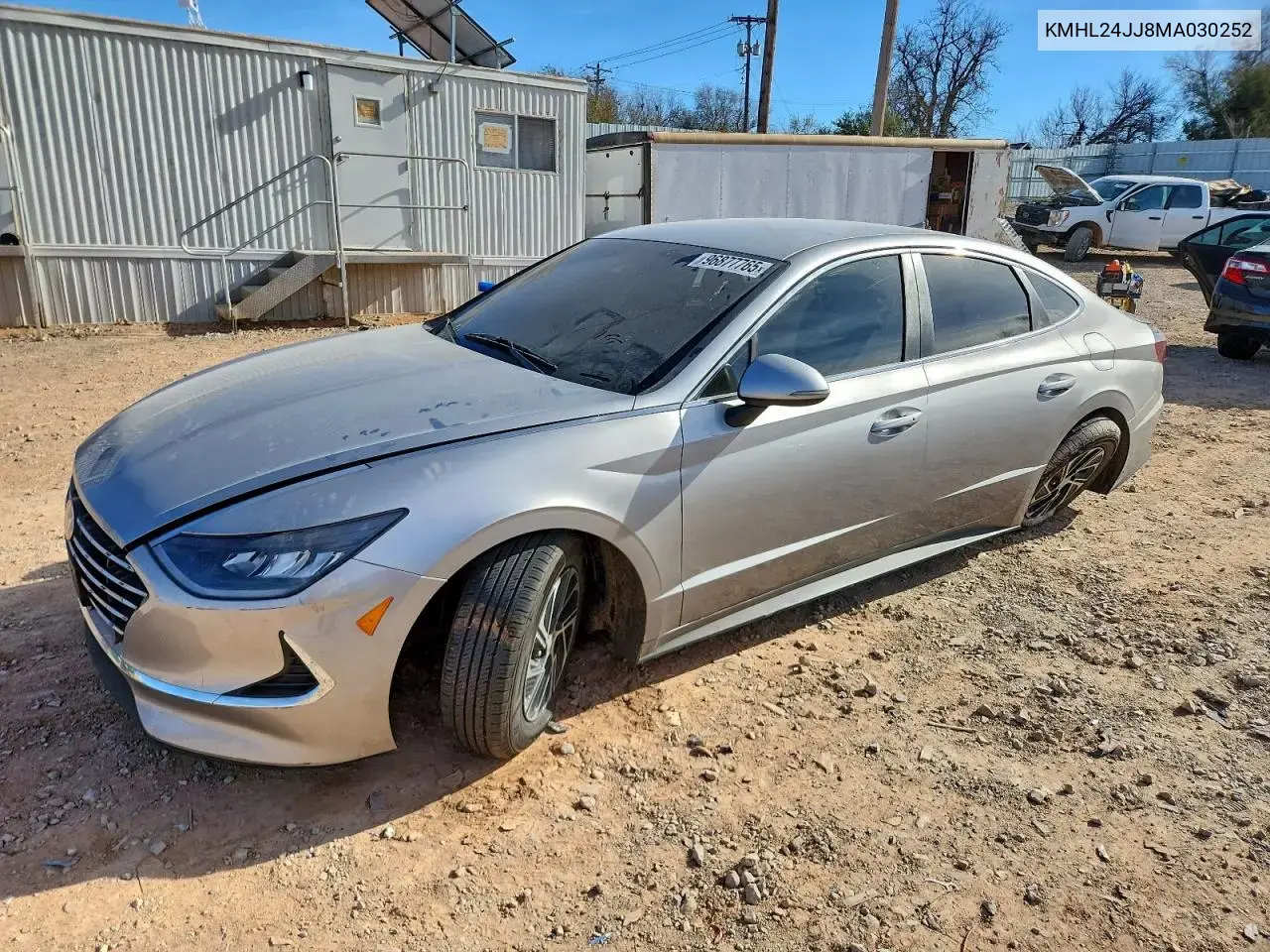 Hyundai Sonata Hybrid Blue 2021