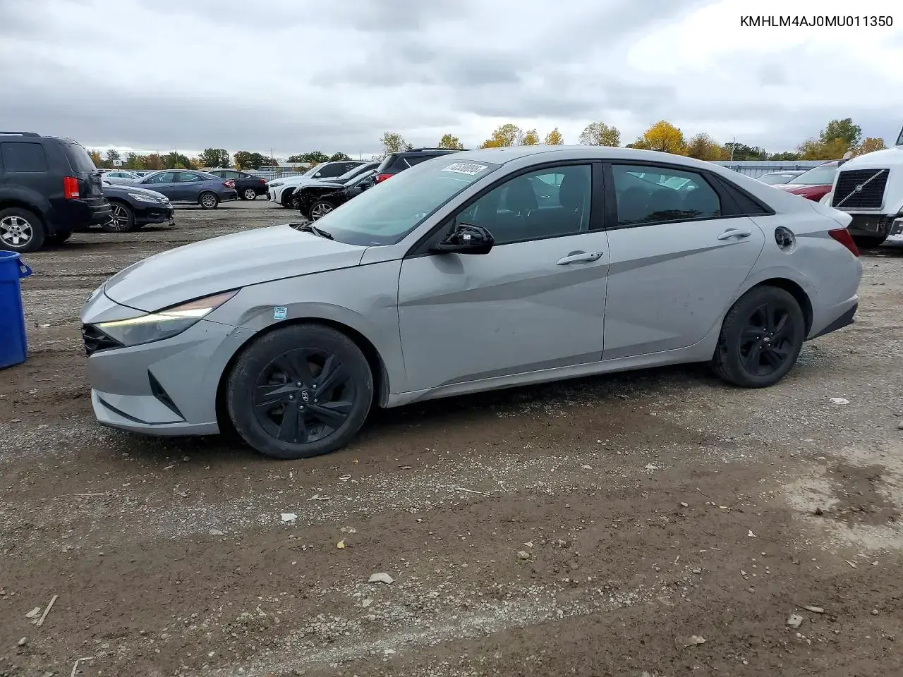 Hyundai Elantra Blue 2021
