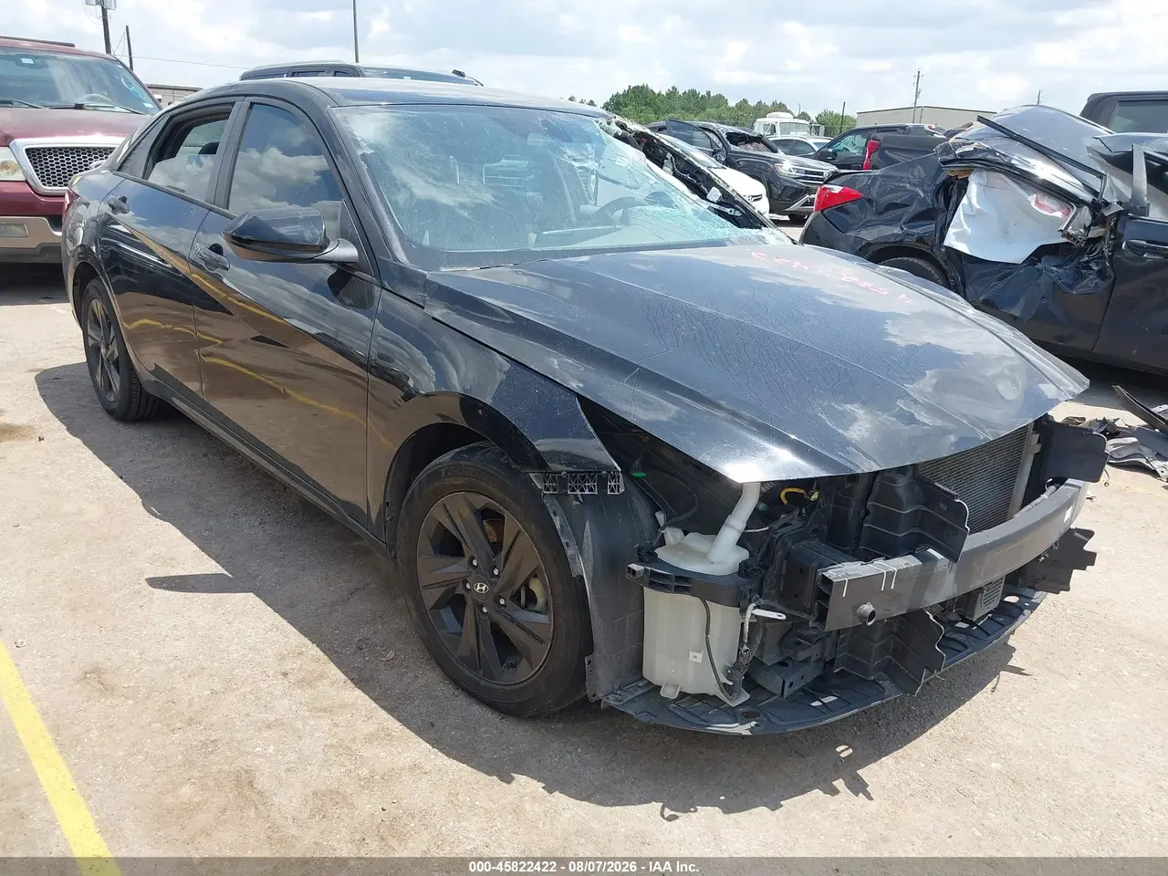 Hyundai Elantra Hybrid Blue 2022