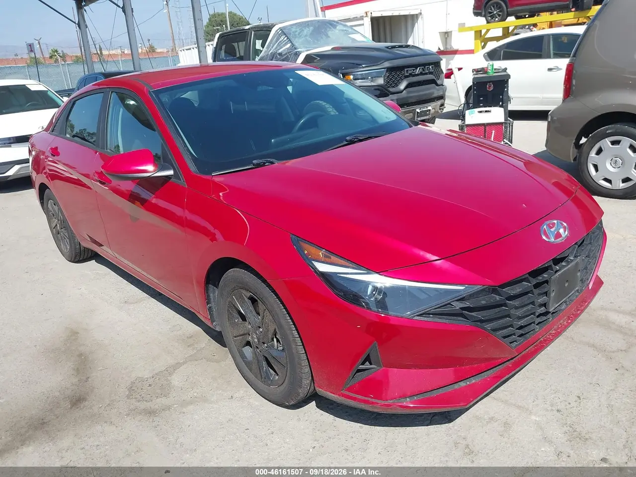 Hyundai Elantra Hybrid Blue 2023