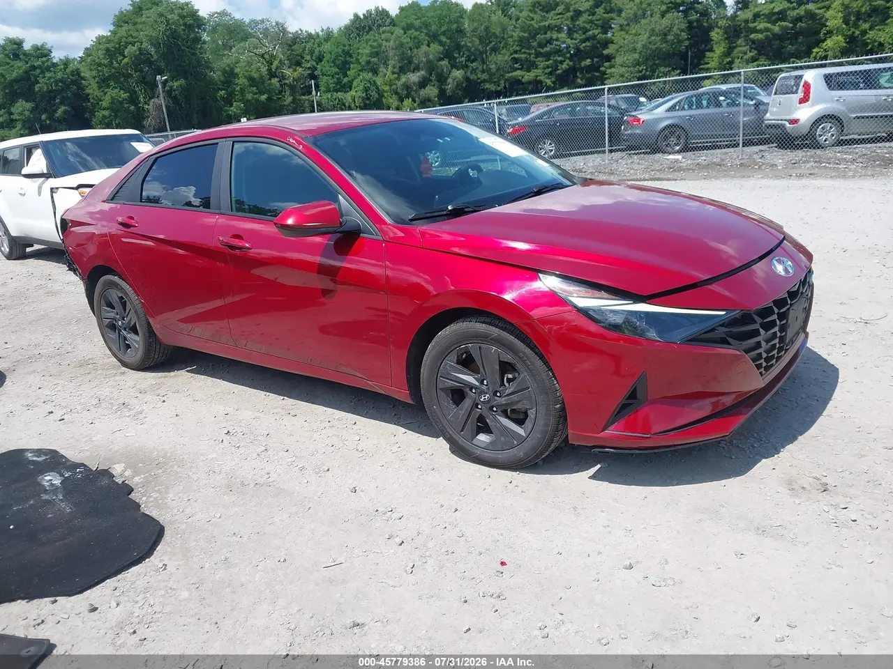Hyundai Elantra Hybrid Blue 2023