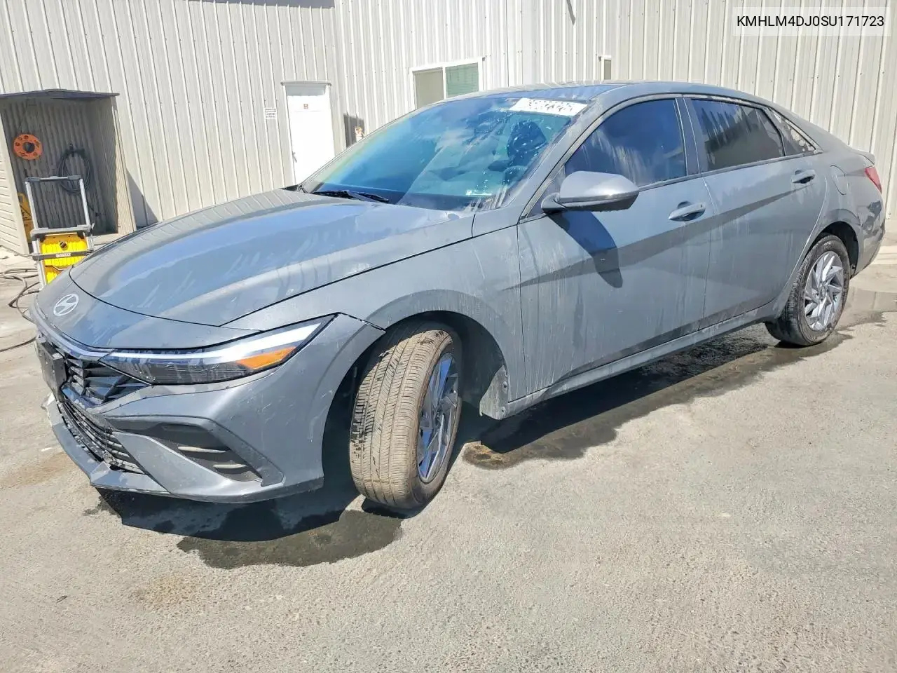 Hyundai Elantra Hybrid Blue 2025