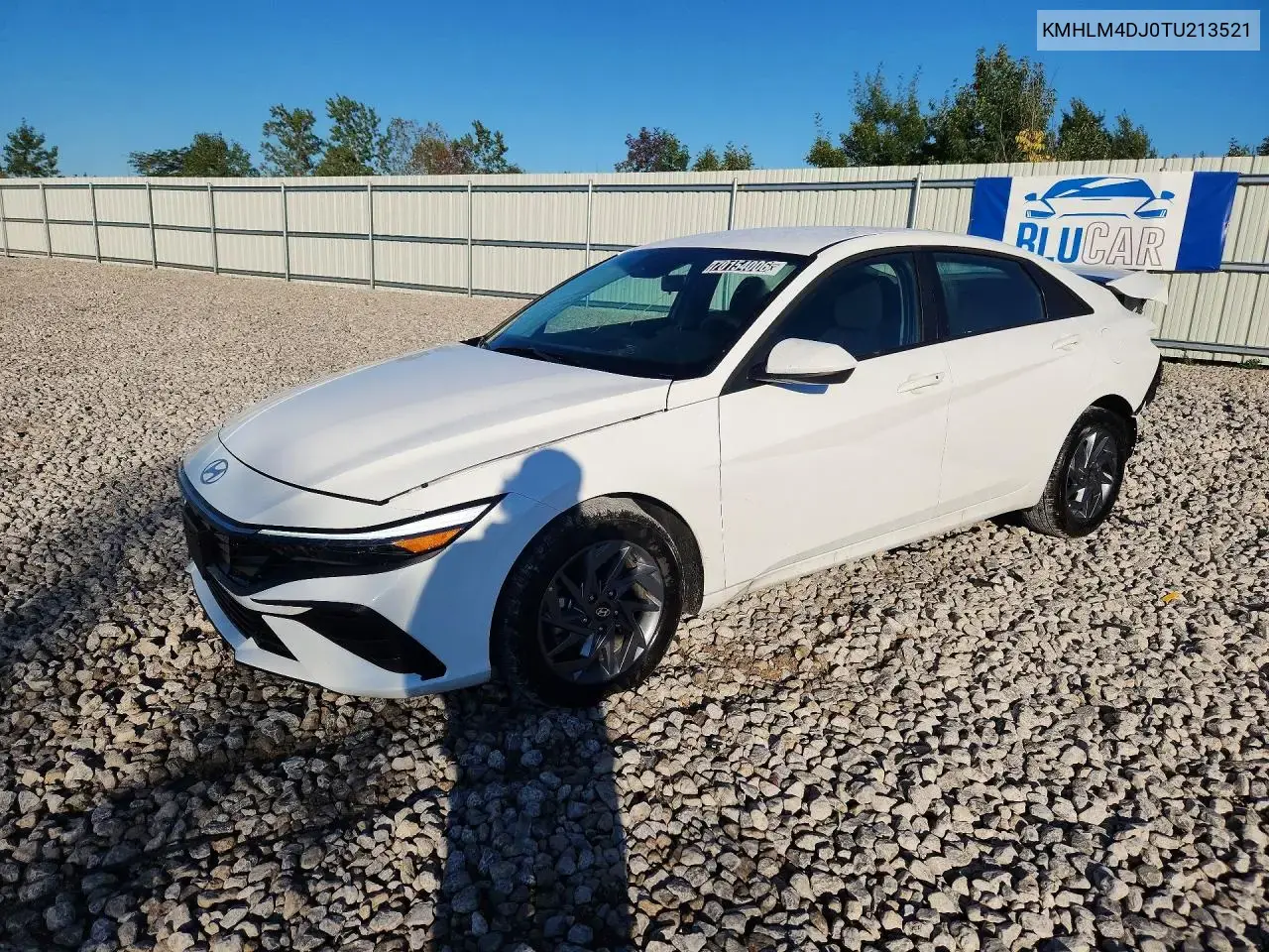 Hyundai Elantra Hybrid Blue 2026