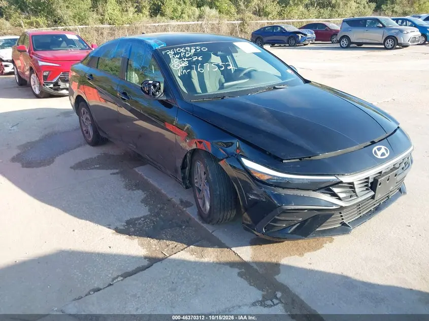 Hyundai Elantra Hybrid Blue 2025