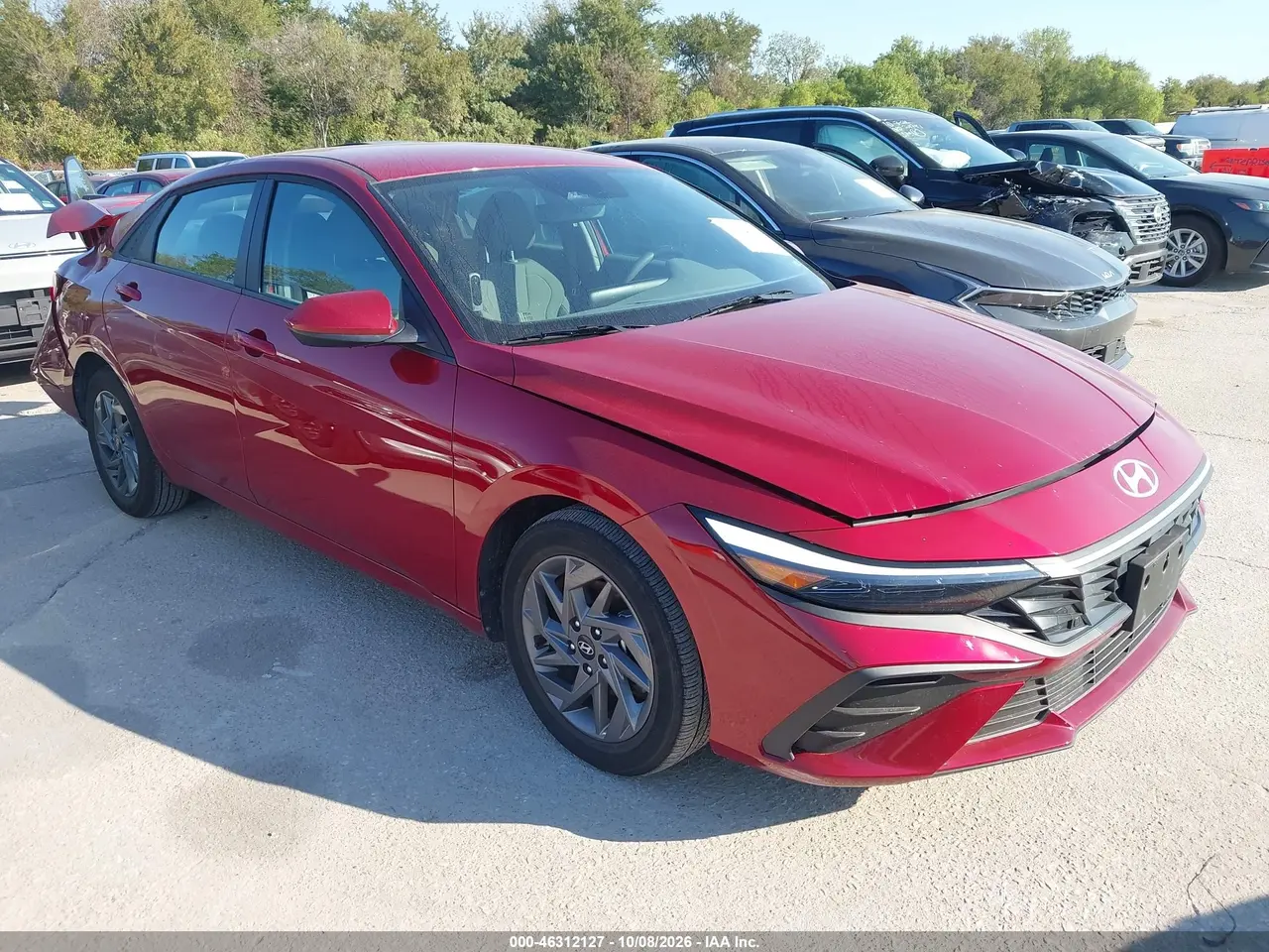 Hyundai Elantra Hybrid Blue 2025