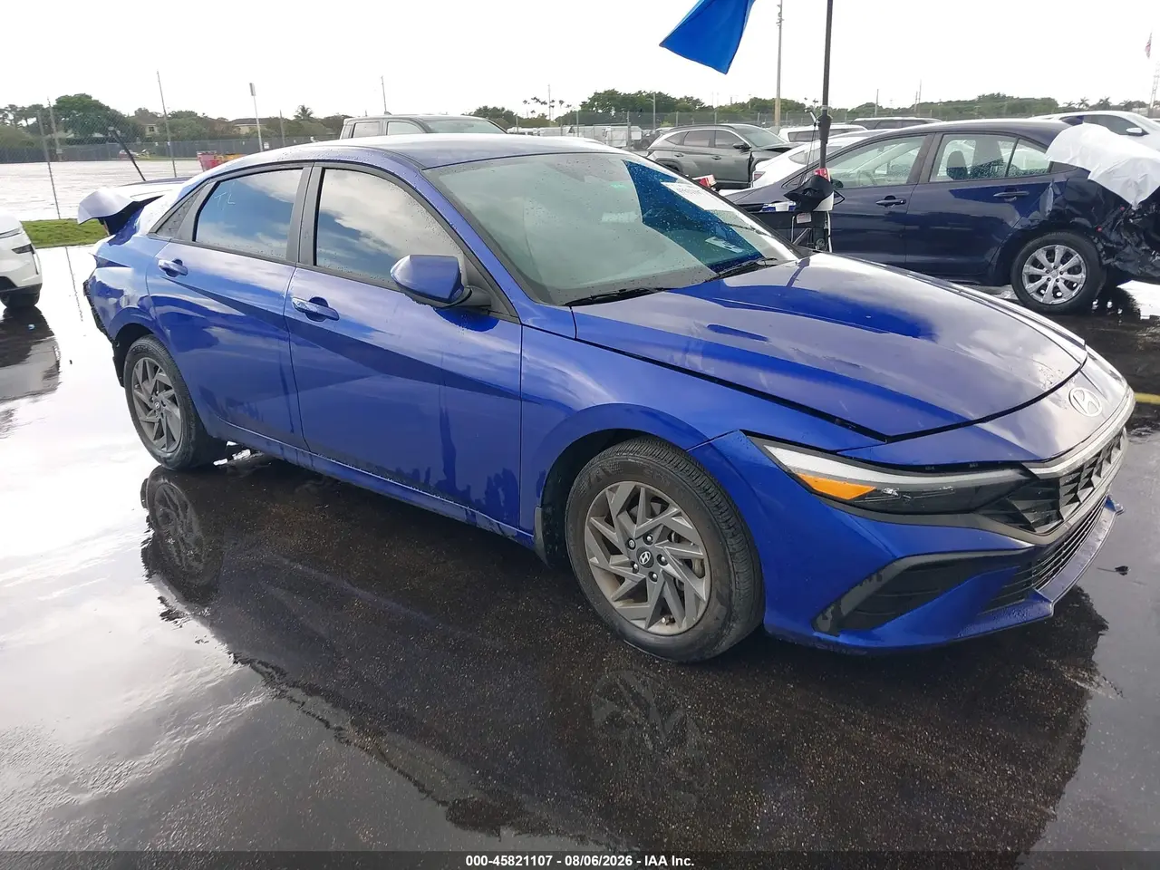 Hyundai Elantra Hybrid Blue 2024