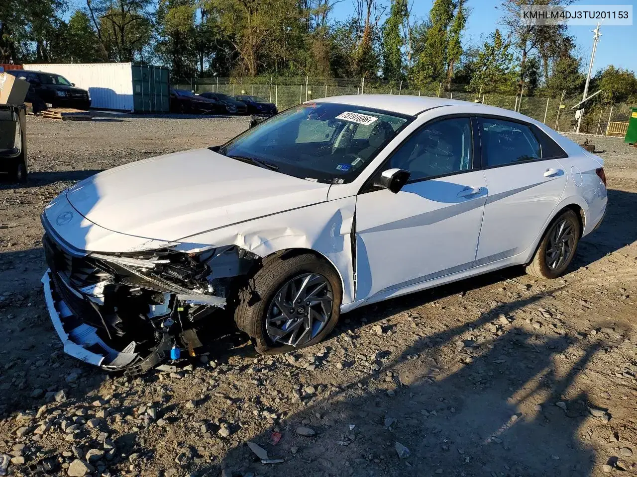 Hyundai Elantra Hybrid Blue 2026