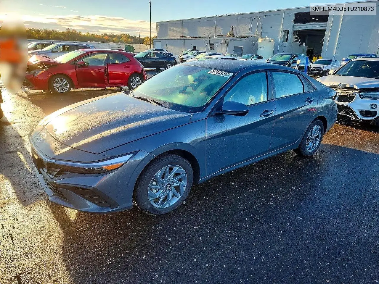 Hyundai Elantra Hybrid Blue 2026
