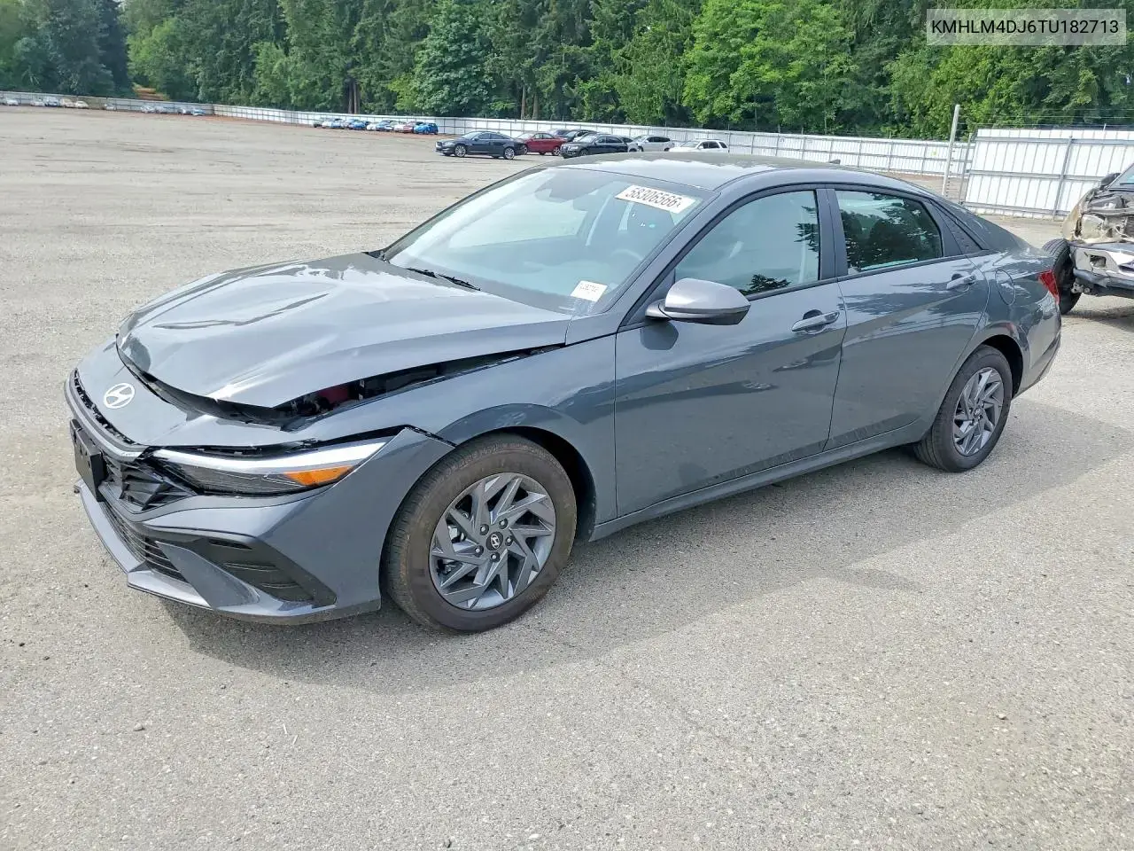 Hyundai Elantra Hybrid Blue 2026