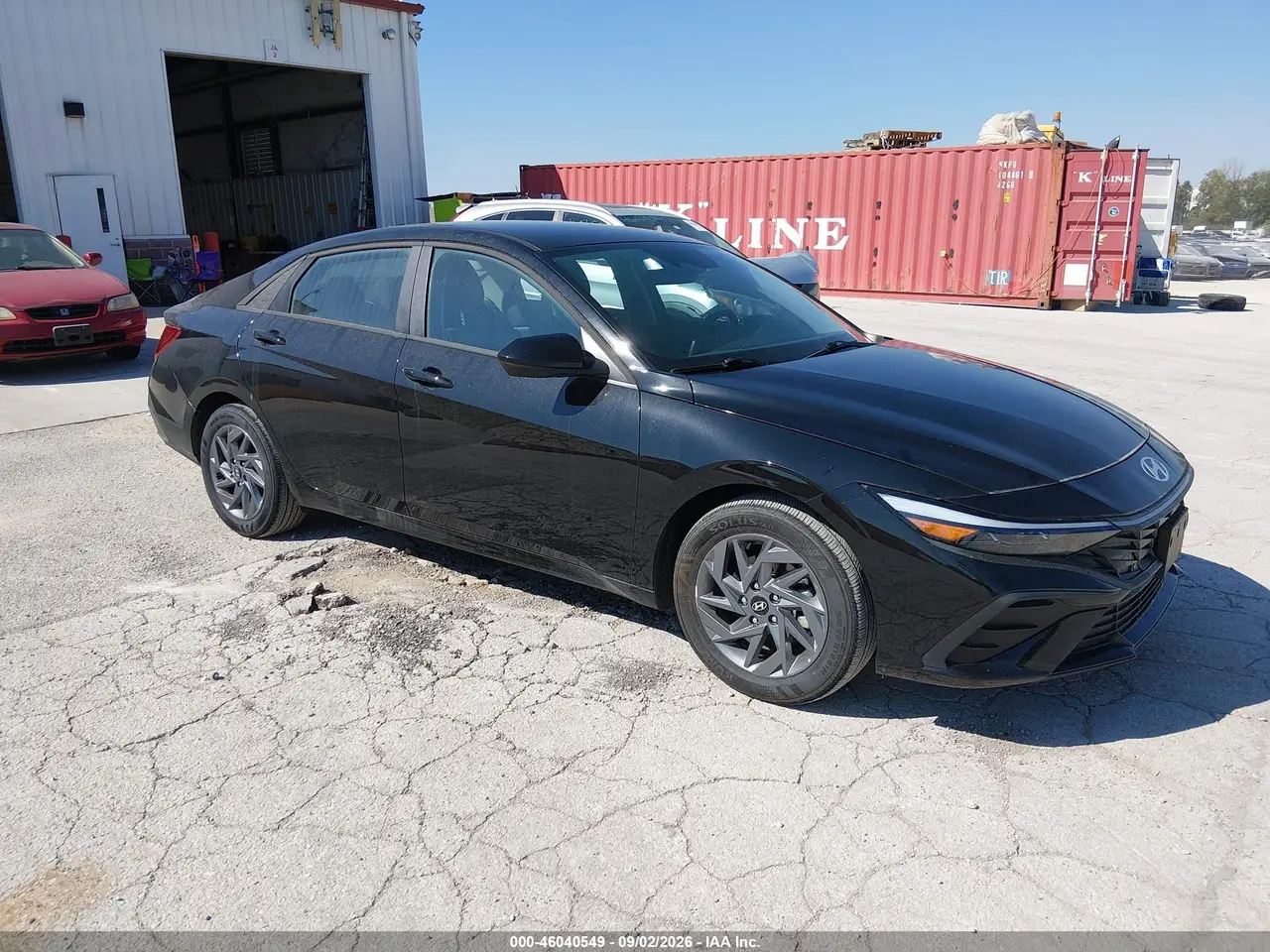 Hyundai Elantra Hybrid Blue 2025