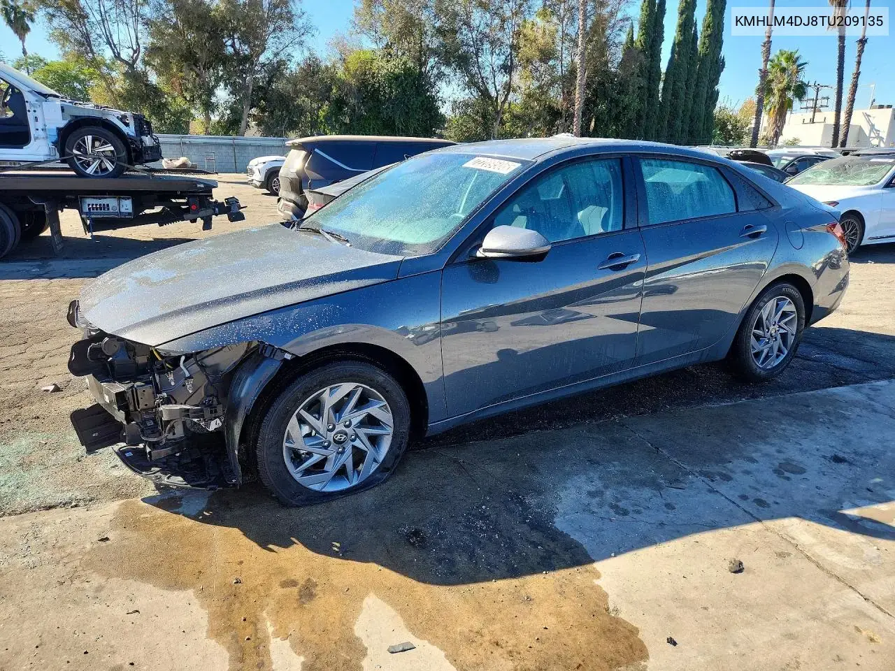 Hyundai Elantra Hybrid Blue 2026
